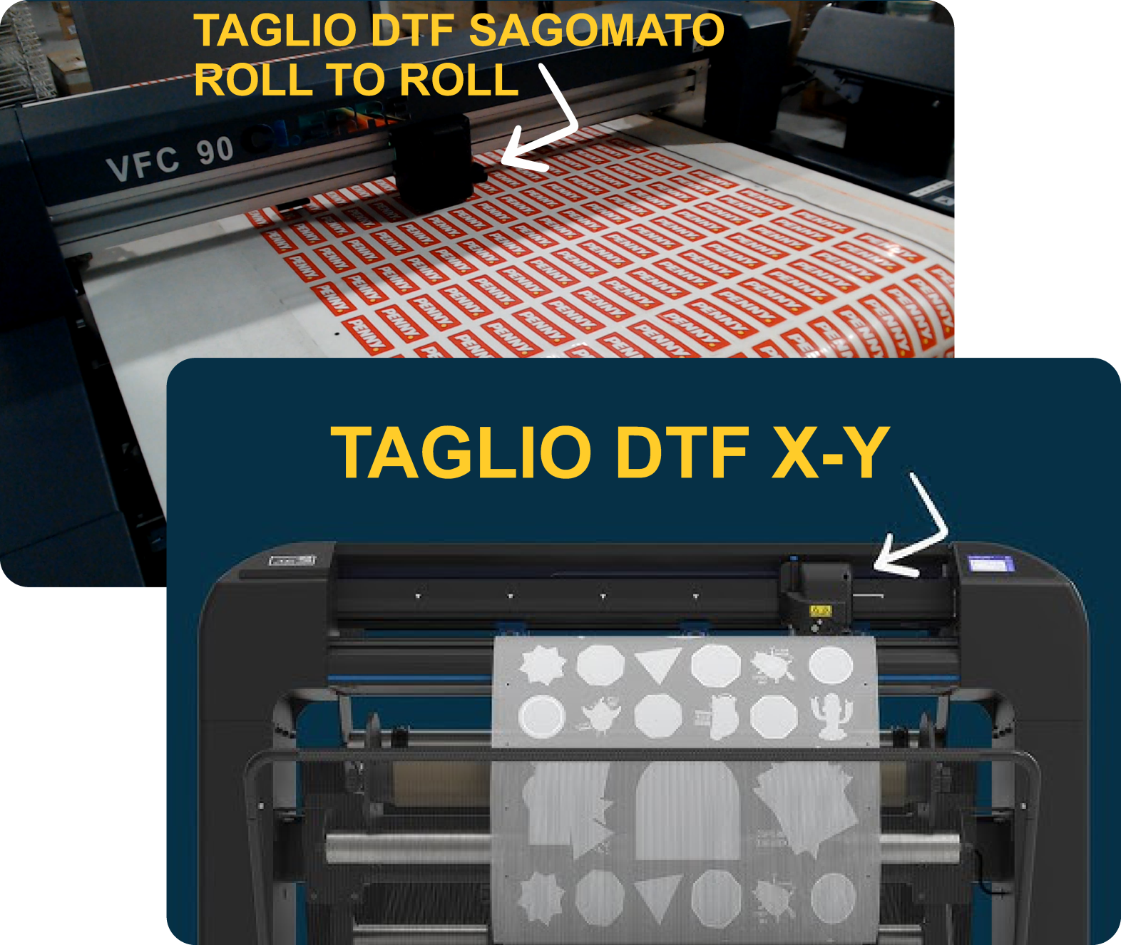 Taglio Transfer DTF
